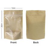 Custom High Quality Glossy Kraft Mylar Eco Zip Lock Pouch Waterproof Recyclable Stand Up Storage Coffee Bean Snack Food Bag