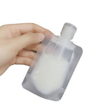 High Quality Flip Spout Pouch Matte Stand Up Frosted White Liquid Drink Milk Storage Plastic Packaging Bag