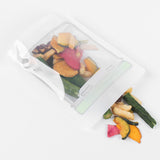 Custom Printed: Glossy Clear Plastic Mylar Stand Up Packaging Bag Snack Candy Dry Fruit Food Storage Reusable Zipper Pouch