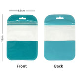 Multi-Size Clear PP Plastic Bag Stationery Zip Lock Bag Flat Accessories Watch Storage Pouch With Butterfly Hole