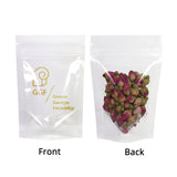 Custom Printed: Stand Up Smell Proof Glossy Multi Sizes Resealable Clear Zip Lock Bag Plastic Mylar Packaging Heat Seal Food Storage Bag