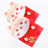 15x22cm Clear Animal Printing Cute Packaging Bag Plastic Mylar Stand Up Gift Bag Candy Storage Recyclable Zip Lock Pouch