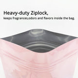 Multi-Size Gradient Color Cosmetic Jewelry Zip Lock Bag Heat Seal Foil Mylar Zipper Plastic Storage Pouch