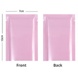 Vacuum Heat Sealing Tobacco Pouches Glossy Open Top Packaging Bags Recyclable  Foil Mylar Storage Bags Smell Proof Powder Bags