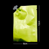 Custom Logo 5ml 30ml Glossy Various Color Flat Bottom Spout Pouch Aluminium Foil Plastic Reclosable Packaging Storage Bag