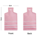 Custom Printed: Premium Portable Cute Bottle Shape Open Top Aluminum Mylar Food Smell Proof Package Bag