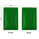 Eco-friendly Various Colors Smell Proof Heat Sealing Candy Packaging Pouches Foil Mylar Zip Lock Storage Bags