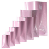 Vacuum Heat Sealing Tobacco Pouches Glossy Open Top Packaging Bags Recyclable  Foil Mylar Storage Bags Smell Proof Powder Bags