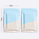 Printing Design Custom Matte Reusable Eco Zipper Bag Metallic Foil Mylar Storage Organizer Packaging Heat Sealed Pouch