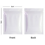 Custom Printed: Small Glossy Colors Flat Gift Zip Lock Packing Bag Heat Sealing Foil Mylar Food Pouch