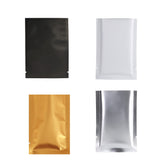 Smell Proof Heat Sealing Pouches Eco-friendly Recyclable Metallic Mylar Food Packaging Vacuum Open Top Bags