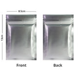 Eco-friendly Various Colors Smell Proof Heat Sealing Candy Packaging Pouches Foil Mylar Zip Lock Storage Bags