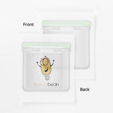 Custom Printed: Glossy Clear Plastic Mylar Stand Up Packaging Bag Snack Candy Dry Fruit Food Storage Reusable Zipper Pouch