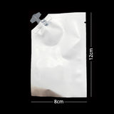 Custom Logo 5ml 30ml Glossy Various Color Flat Bottom Spout Pouch Aluminium Foil Plastic Reclosable Packaging Storage Bag