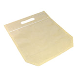 24x28cm Glossy Clear Kraft Toast Bread Bag With Vent Hole/Hand Hole Plastic Mylar Eco Stand Up Zip Lock Storage Pouch