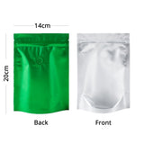Custom 14x20cm Matte Frosted Front Zip Lock Bag With Valve Foil Mylar Sealed Stand Up Storage organizer Bag