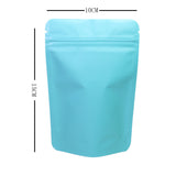 10x15cm High Quality Various Color Matte Stand Up Reusable Aluminium Foil Mylar Food Storage Packaging Zipper Doypack