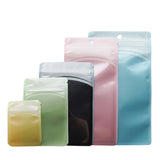 Multi-Size Eco PP Zip Lock Plastic Bag Front Clear Mylar Flat Tear Notch Pouch USB Cable Storage Bag With Hang Hole