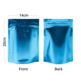 High Quality Matte Variouscolor Stand Up Bag With Valve Metallic Foil Mylar Zip Lock Eco Compostable  Food Storage Packaging Bag